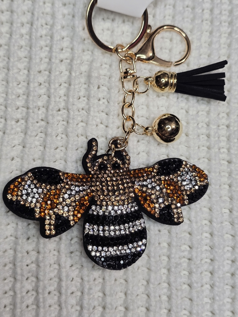 Rhinestone Statement Keychains or Bag Charms Western Animal - Picture 5 of 6